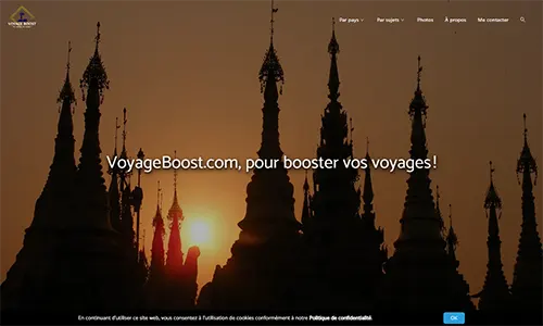 Voyageboost.com website Thumbnail